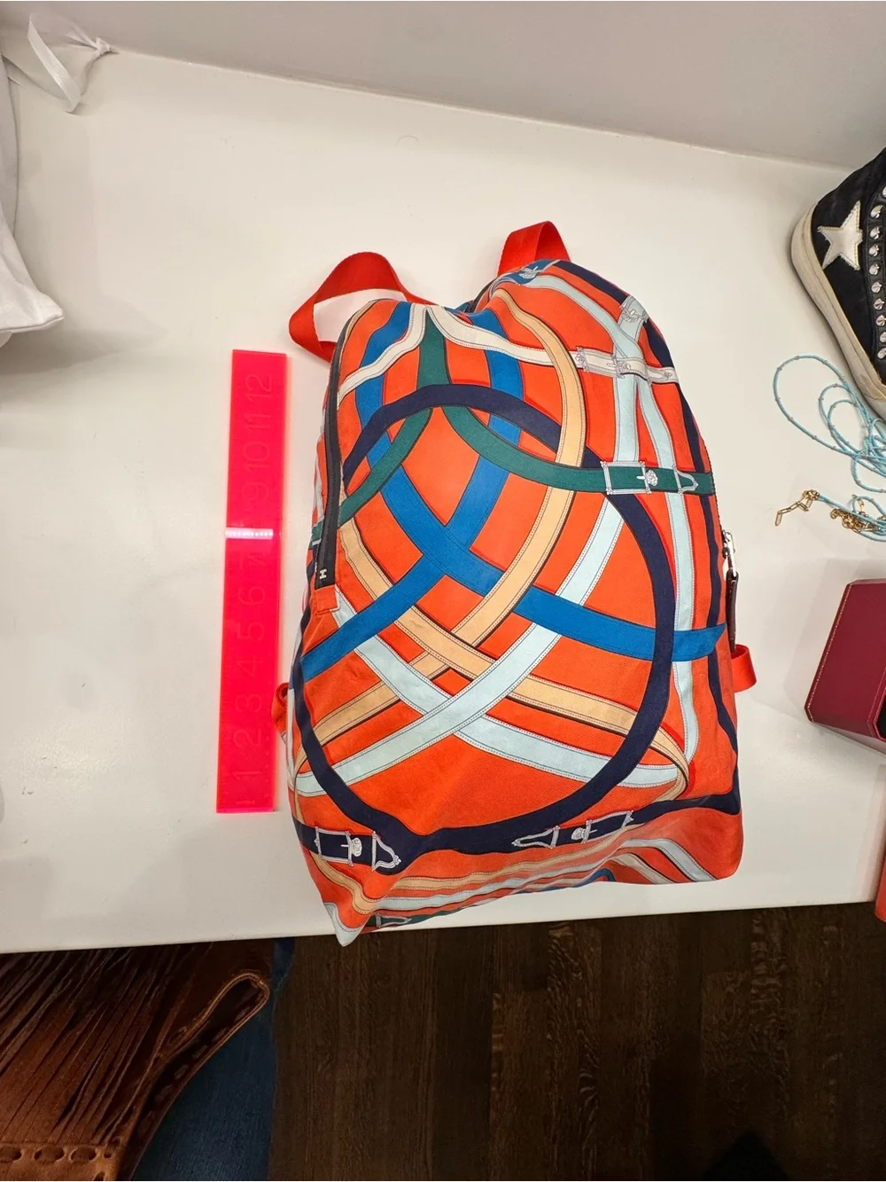 Hermes Airsilk Backpack Bag